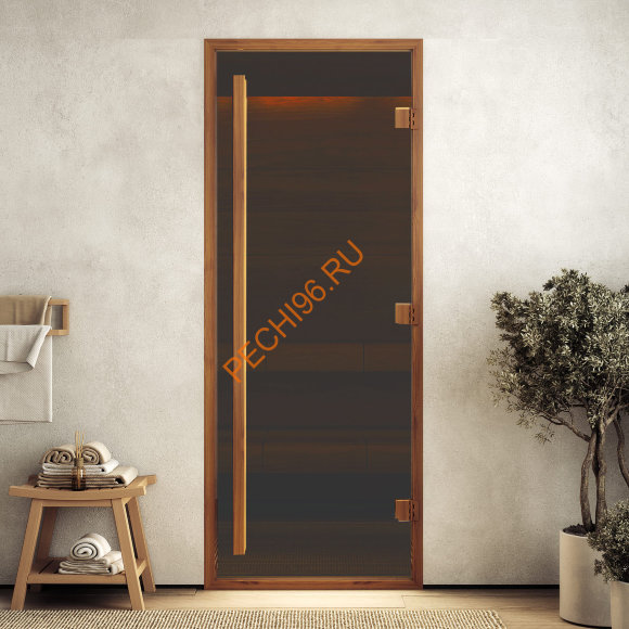 Дверь стеклянная DoorWood Хамам АРТ Wood 26 бронза матовая Дверь стеклянная DoorWood Хамам АРТ Wood 26 бронза матовая