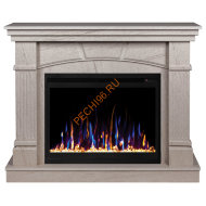 Электрокамин RealFlame HISTORY 25,5 WT с очагом Saphir 25,5 Электрокамин RealFlame HISTORY 25,5 WT с очагом Saphir 25,5