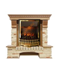 Электрокамин Dimplex Pierre Luxe с очагом Atherton дуб/ сланец Электрокамин Dimplex Pierre Luxe с очагом Atherton дуб/ сланец