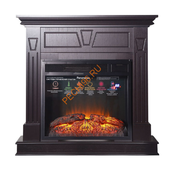 Электрокамин InterFlame Берта с очагом Foton 23 LED FX