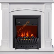 Электрокамин Royal Flame Boston белый с очагом Aspen