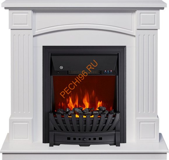 Электрокамин Royal Flame Boston белый с очагом Aspen