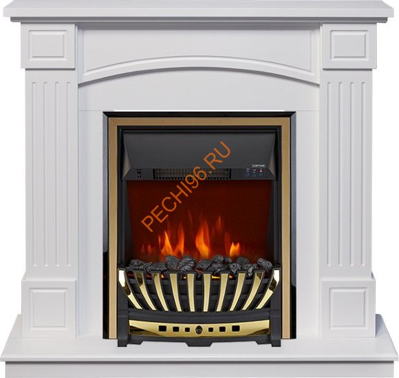 Электрокамин Royal Flame Boston белый с очагом Aspen