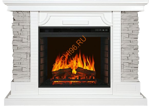 Электрокамин Royal Flame Avignon белый с очагом Vision 23 EF LED FX Электрокамин Royal Flame Avignon белый с очагом Vision 23 EF LED FX