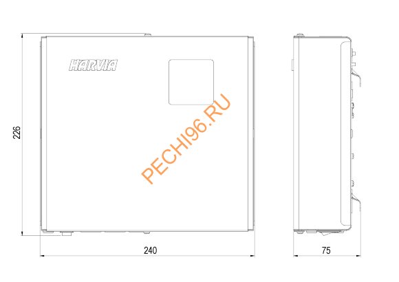 Пульт управления Harvia C170VKK