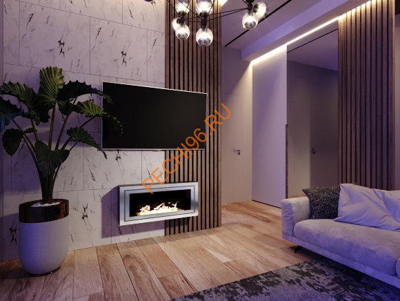 Биокамин Русский огонь Стенли 900N настенный