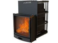 Печь-камин банная Термосфера Genesis GN 500 БС, AISI 430