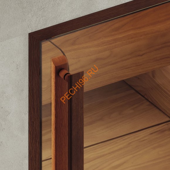 Дверь стеклянная DoorWood Хамам АРТ Wood 21 бронза