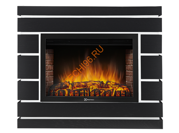 Электрокамин Electrolux Sphere Plus EFP/P-2720RLS с порталом Firelight Moderno 25, черный дуб