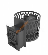 Печь банная Волга Оптима-Габион 14 ВТК, 6 мм Печь банная Волга Оптима-Габион 14 ВТК, 6 мм