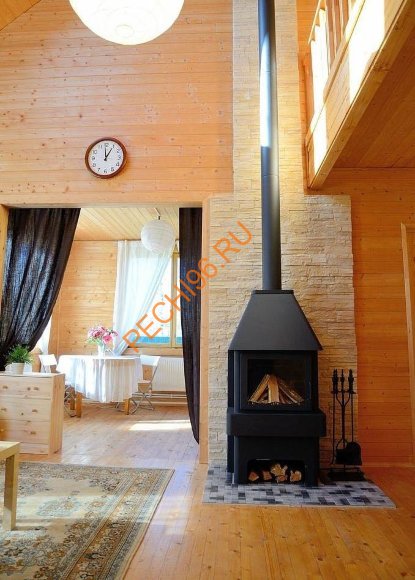 Печь-камин БАВАРИЯ 3 стекла