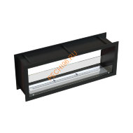 Биокамин сквозной 1300х500х300 мм, стекло