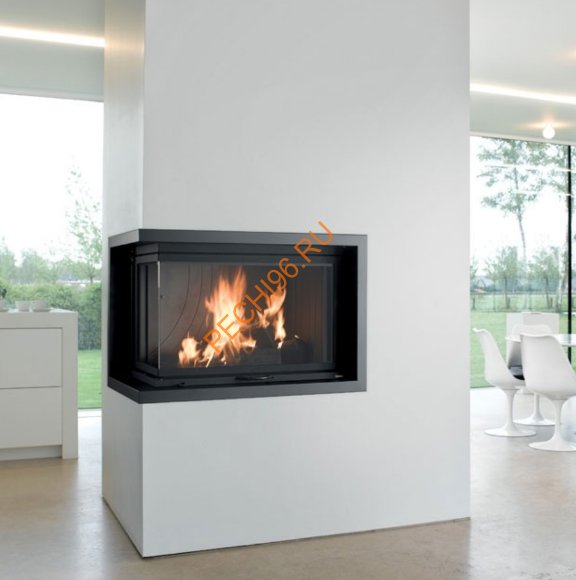 Дровяной камин Richard Le Droff OBANNE 2 Laque Noir с топкой FK 2527 BS 
