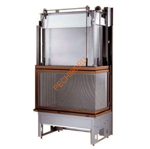 Дровяной камин Richard Le Droff OBANNE 2 Laque Noir с топкой FK 2527 BS 