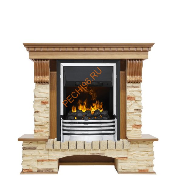 Электрокамин Dimplex Pierre Luxe с очагом Flagstaff дуб/ сланец Электрокамин Dimplex Pierre Luxe с очагом Flagstaff дуб/ сланец