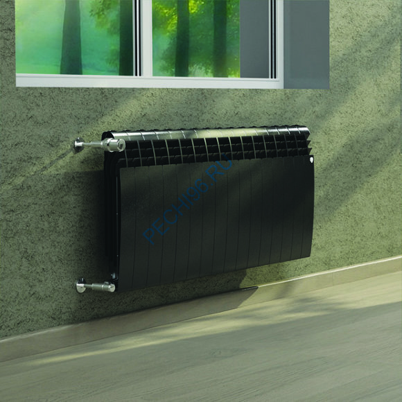 Радиатор биметаллический Royal Thermo BiLiner 350 Noir Sable 6с