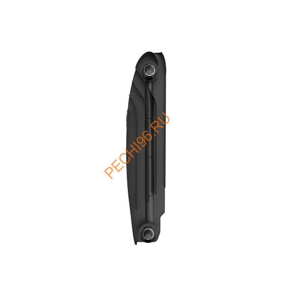 Радиатор биметаллический Royal Thermo BILINER B 350 Чёрный, 6 секций