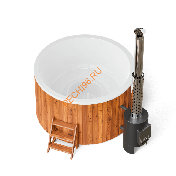 Купель композитная Polarspa COMFORT 195 HOT термобереза светлая