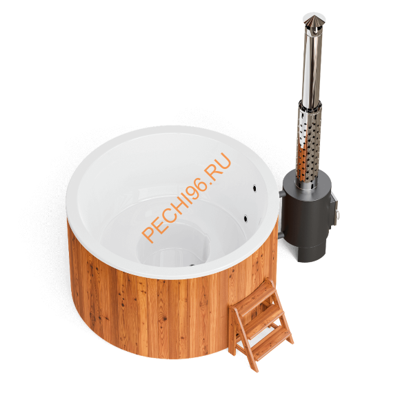 Купель композитная Polarspa COMFORT 195 HOT термобереза светлая