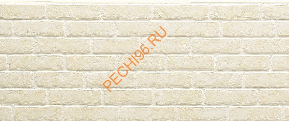 Фиброцементная панель NICHIHA Кирпич Белый EFX3253 455*1010*16 мм