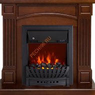 Электрокамин Royal Flame Boston темный дуб с очагом Aspen