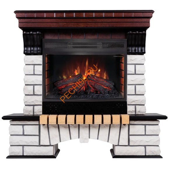 Электрокамин RealFlame Country 25 AO с очагом Firefield 25 S IR