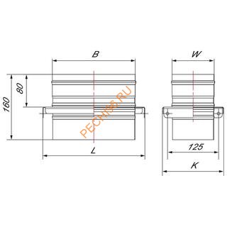 Опора Вулкан VOR 100x200