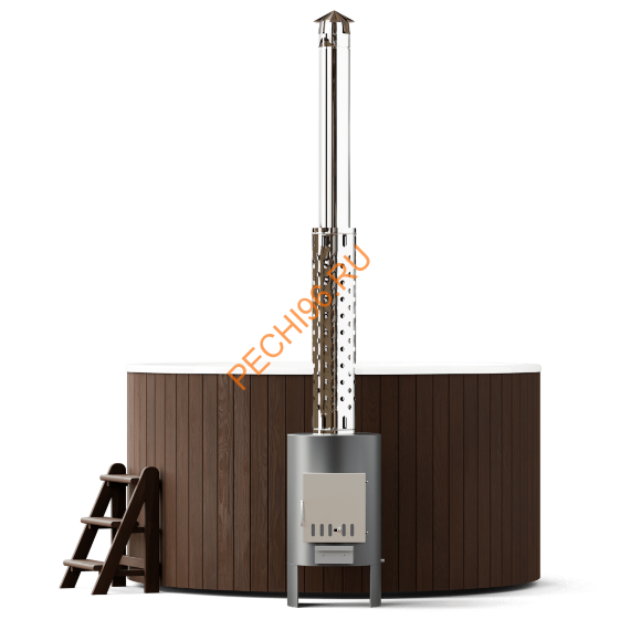 Купель композитная Polarspa COMFORT FAMILY HOT 220 термобереза темная