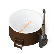 Купель композитная Polarspa COMFORT FAMILY HOT 220 термобереза темная Купель композитная Polarspa COMFORT FAMILY HOT 220 термобереза темная