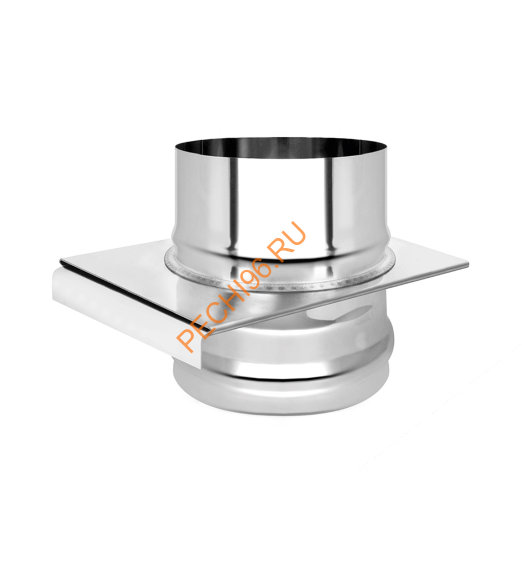 Шибер задвижной Везувий (AISI 430/0,5мм) D100мм Шибер задвижной Везувий (AISI 430/0,5мм) D100мм