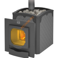 Печь банная Теплодар Былина-24Ч (1.2) Панорама