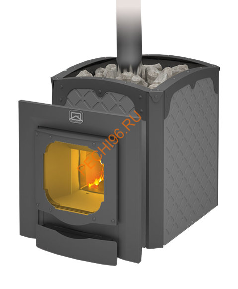 Печь банная Теплодар Былина-24Ч (1.2) Панорама