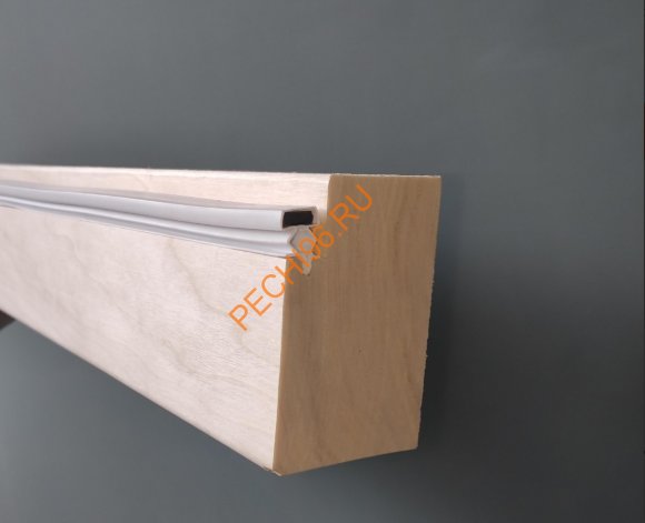 Дверь стеклянная Арта Статус 60G Бронза, термолипа, с вертикальной ручкой, черная 