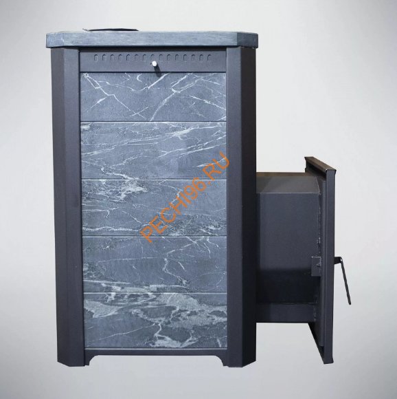 Печь банная Варвара Сказка, талькохлорит, сталь 6 мм Печь банная Варвара Сказка, талькохлорит, сталь 6 мм