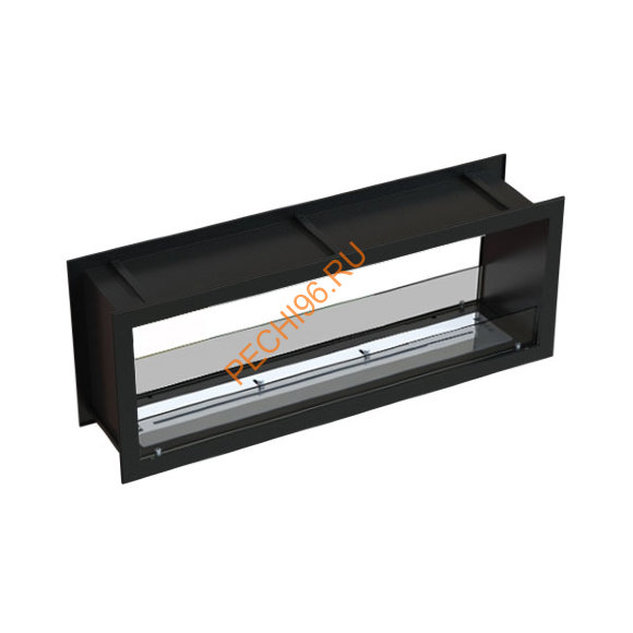 Биокамин сквозной 1300х500х300 мм, стекло тонированное