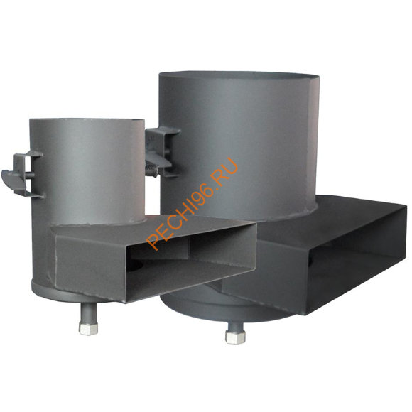 Переходник с шибером ZEUS (Зевс)