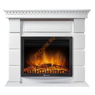 Электрокамин Electrolux Sphere Plus EFP/P-2720RLS N с порталом Firelight Elegante 25, белый
