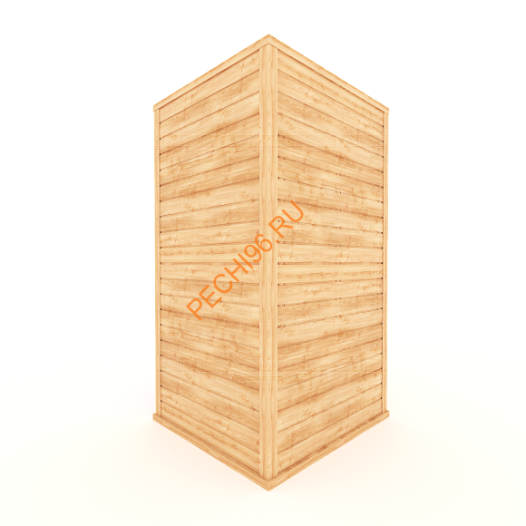 Инфракрасная кабина НКЗ 1-местная прямая из кедра Инфракрасная кабина НКЗ 1-местная прямая из кедра