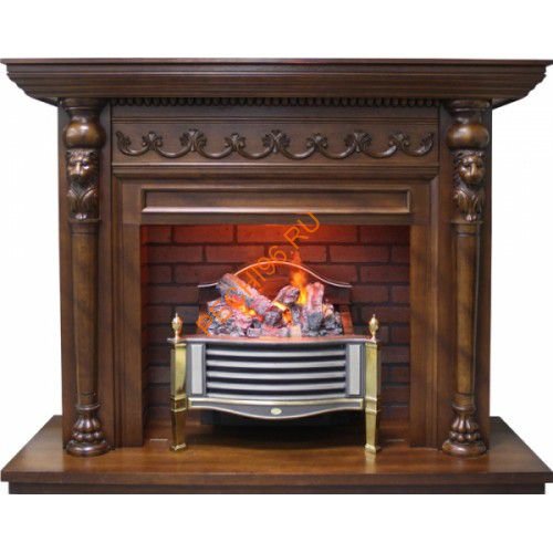 Электрический мультиочаг Dimplex Rothesay Brass