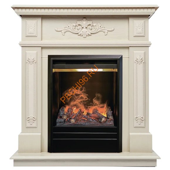 Электрокамин RealFlame Lilian WT с очагом 3D Olympic (Белый, МДФ)