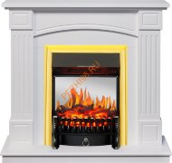 Электрокамин Royal Flame Boston белый с очагом Fobos FX M Электрокамин Royal Flame Boston белый с очагом Fobos FX M