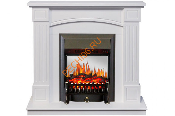 Электрокамин Royal Flame Boston белый с очагом Fobos FX M