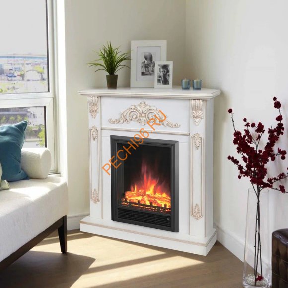 Электрокамин RealFlame Anita corner WT с очагом Eugene Электрокамин RealFlame Anita corner WT с очагом Eugene