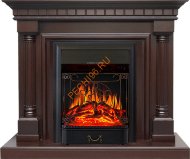 Электрокамин Royal Flame Dallas темный дуб с очагом Majestic FX Электрокамин Royal Flame Dallas темный дуб с очагом Majestic FX