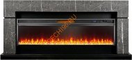 Электрокамин Royal Flame Lindos Stone Touch SFT с очагом Vision 60 LED, серый мрамор Электрокамин Royal Flame Lindos Stone Touch SFT с очагом Vision 60 LED, серый мрамор