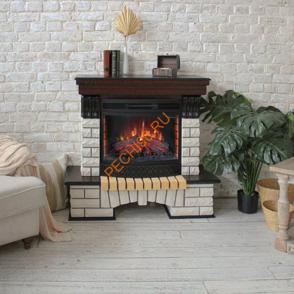 Электрокамин RealFlame Country 25 AO с очагом Sparta 25,5 LED Электрокамин RealFlame Country 25 AO с очагом Sparta 25,5 LED