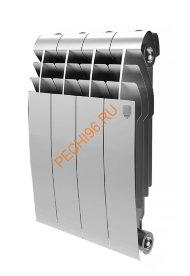 Радиатор биметаллический Royal Thermo BiLiner 350 Silver Satin 4с Радиатор биметаллический Royal Thermo BiLiner 350 Silver Satin 4с