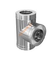 Сэндвич тройник 90° Титан KraftBerg, d 140/220 321/430-0,5/0,5мм Сэндвич тройник 90° Титан KraftBerg, d 140/220 321/430-0,5/0,5мм