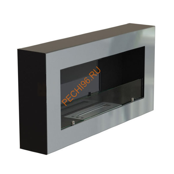 Биокамин WF250 стемалит Арома, стекло тонированное, рамка нержавейка