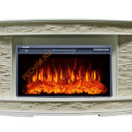 Электрокамин InterFlame Памир с очагом FREESPACE 40 LED FX QZ